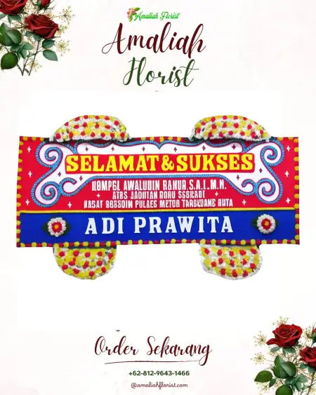 Papan Bunga Ucapan Selamat Subi